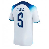 Fotbalové Dres Anglie John Stones #5 Domácí MS 2022 Krátký Rukáv